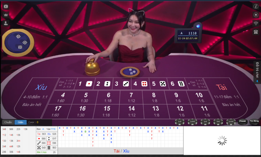 Hướng dẫn các bước tham gia chơi tài xỉu live cơ bản nhất